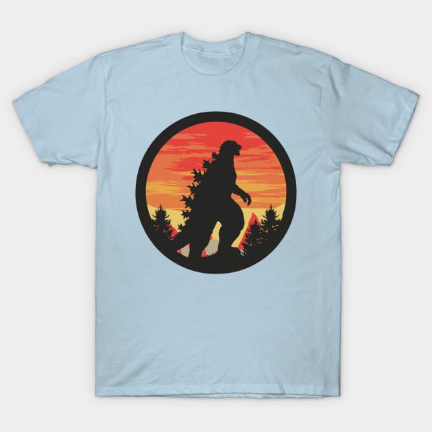 Godzilla T-Shirt by Roshan